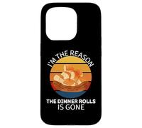 Vintage I'm The Reason Dinner Rolls is Gone Food Lover Coque pour iPhone 15 Pro