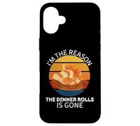 Vintage I'm The Reason Dinner Rolls is Gone Food Lover Coque pour iPhone 16 Plus