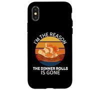 Vintage I'm The Reason Dinner Rolls is Gone Food Lover Coque pour iPhone X/XS