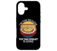 Vintage I'm The Reason Thai Omelette is Gone Food Lover Coque pour iPhone 17