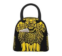 Vintage India Emblème National Grande Sac Isotherme Repas Boîte À Déjeuner Glacière Enfants Réutilisable Tote Unisexe Bandoulière Isolée Pique-Nique Travail École Camping