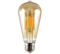 Vintage Industrial Filament LED Light Bulb Lamps Bulbs Squirrel Cage Edison A+ (4w's E27 dimmable poire, 3)