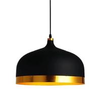 Vintage Industrial Style Aluminum Hanging Lamp, Flush Mount Ceiling Lighting Fixtures, Nordic Personality Chandelier, Decorative Pendant Light for Restaurant, Office, Kitchen(Dark)