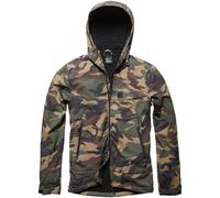 Vintage Industries Alford Softshell Veste, Camouflage, Taille L