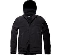 Vintage Industries Alford, veste textile imperméable XL Noir Noir