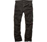Vintage Industries Pantalon cargo noir, Taille 38