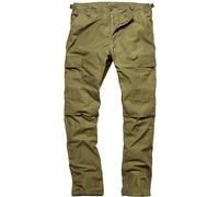 Vintage Industries BDU Pantalon, vert, taille XL pour homme