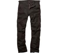 Vintage Industries BDU T/C, pantalon cargo L Noir Noir