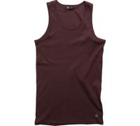 Vintage Industries Bryden, débardeur M Rouge Foncé Rouge Foncé