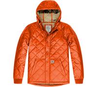 Vintage Industries Byron, veste textile imperméable S Orange Orange