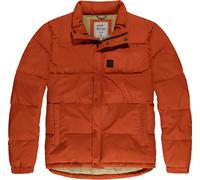 Vintage Industries Cas, veste textile imperméable M Orange Orange
