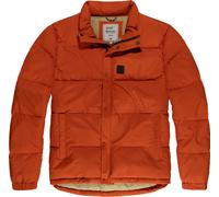 Vintage Industries Cas, veste textile imperméable L Orange Orange