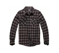 Vintage Industries Chemise à carreaux Harley Shirt Grey Check 3XL
