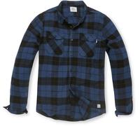 Vintage Industries Chemise à carreaux Sem Flannel Shirt Cobalt Check - Sem 3XL