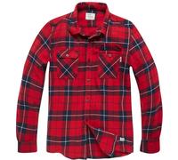 Vintage Industries Chemise à carreaux Sem Flannel Shirt Red Check -Sem L