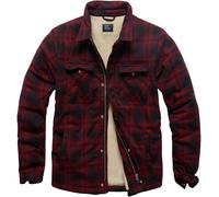 Vintage Industries Veste mi-saison rouge / noir, Taille S