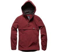 Vintage Industries Coupe-vent Veste de transition Shooter Anorak Bourgogne M