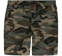 Vintage Industries court libreitpantalon Eton short Woodland Camo L