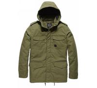 Vintage Industries Darren Parka, veste textile imperméable XXL Clair Olive Clair Olive
