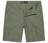 Vintage Industries Dayton, pantalon textile court W33 Olive Olive