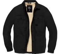 Vintage Industries Dean Sherpa, veste en textile XL Noir Noir