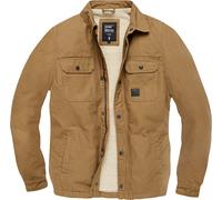 Vintage Industries Dean Sherpa, veste textile imperméable 3XL Marron Marron