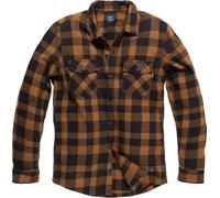 Vintage Industries Globe, chemise L Jaune/Noir Jaune/Noir