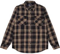 Vintage Industries Globe, chemise M Beige/Noir Beige/Noir
