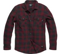 Vintage Industries Globe Heavyweight Chemise, Rouge, Taille 3XL