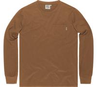Vintage Industries Grant, t-shirt manches longues XL Marron Marron