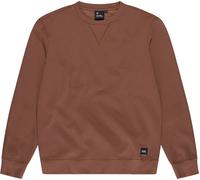 Vintage Industries Greeley, sweat-shirt S Marron Foncé Marron Foncé
