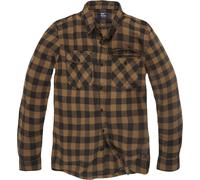 Vintage Industries Harley Chemise, brun, taille L pour homme