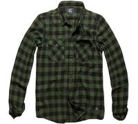 Harley shirt Grey check 3XL Vert/Noir Vert/Noir