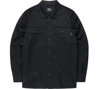 Vintage Industries Harris, chemise XL Noir Noir