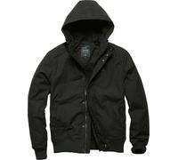 Vintage Industries Hudson, veste en textile XXL Noir Noir