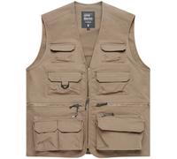 Vintage Industries Legend Gilet, beige, taille L pour homme