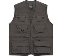Vintage Industries Legend Gilet, gris, taille S pour homme