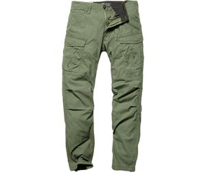 Vintage Industries Lester, pantalon cargo W32 Olive Olive