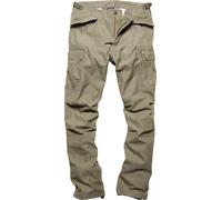 Vintage Industries M65 Heavy Satin, pantalon cargo XS Olive Olive