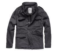 Vintage Industries Madison Veste textile, noir, taille S pour homme