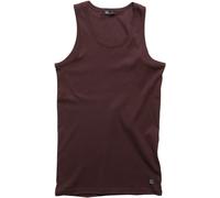 Vintage Industries Maillot de corps Bryden Singlet Bourgogne S