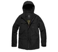 Vintage Industries Marc Veste textile, noir, Taille S