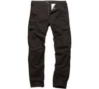 Vintage Industries Militär Pantalon Cargo Tyrone Bdu Pants Black W33