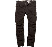 Vintage Industries Miller M65 Pantalon, noir, taille 40