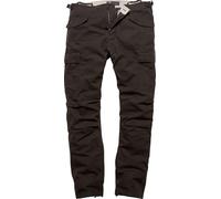 Vintage Industries Miller M65 Pantalon, noir, Taille 40