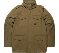 Vintage Industries Orton M65, veste en textile M Olive Olive
