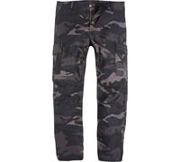 Vintage Industries Owen Camo, pantalon cargo XS Marron Foncé/Noir/Beige Foncé Marron Foncé/Noir/Beige Foncé