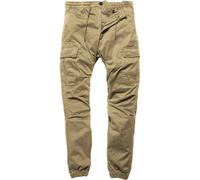 Vintage Industries Pantalon chino Vince Cargo Jogger Dark Khaki W32