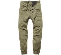 Vintage Industries Pantalon chino Vince Cargo Jogger Olive W30