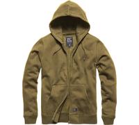 Vintage Industries Redstone Sweat à capuche zippé, Marron clair, Taille 3XL